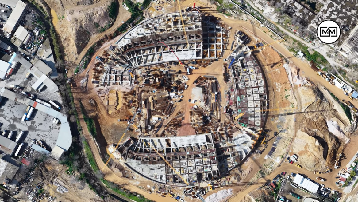 Βίντεο... ΟΝΕΙΡΟ από Βοτανικό: Το νέο γήπεδο του Παναθηναϊκού παίρνει μορφή