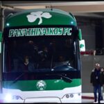 Στο «Γ. Καραϊσκάκης» ο Παναθηναϊκός - Τα «κλικς» από την άφιξη (pics)