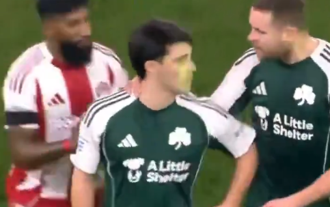 Παναθηναϊκός: Ο Ροντινέι έσπρωξε τον Ταμπόρδα την ώρα της αλλαγής του (vid)