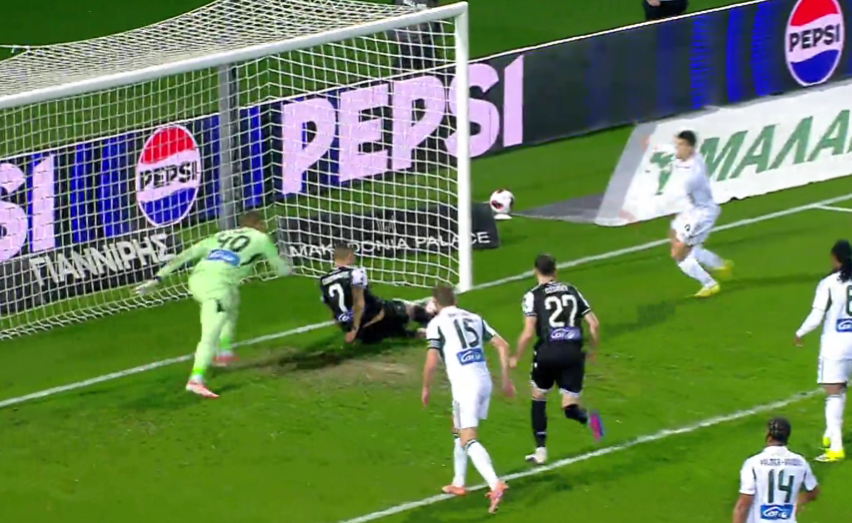 ΠΑΟΚ – Παναθηναϊκός: Σοκ στο 71’ και 1-0 με Γιακουμάκη - Δείτε το γκολ (vid)