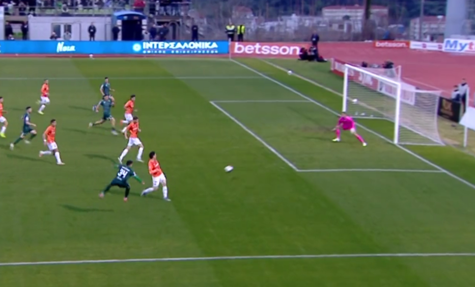 Λεβαδειακός - ΟΦΗ: Το δοκάρι του Σεμπαστιάν Παλάσιος (vid)