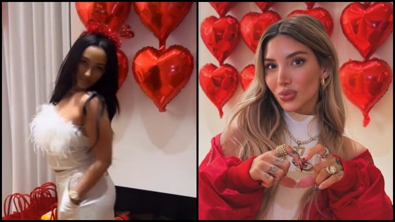 Παναθηναϊκός: Η σύντροφος του Ναν έκανε το τραπέζι σε συντρόφους παικτών του Ολυμπιακού (pics)