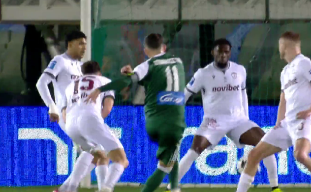 Παναθηναϊκός - ΑΕΛ: «Απάντησε» στη γιούχα, 1-1 ο Μπακασέτας - Δείτε το γκολ (vid)