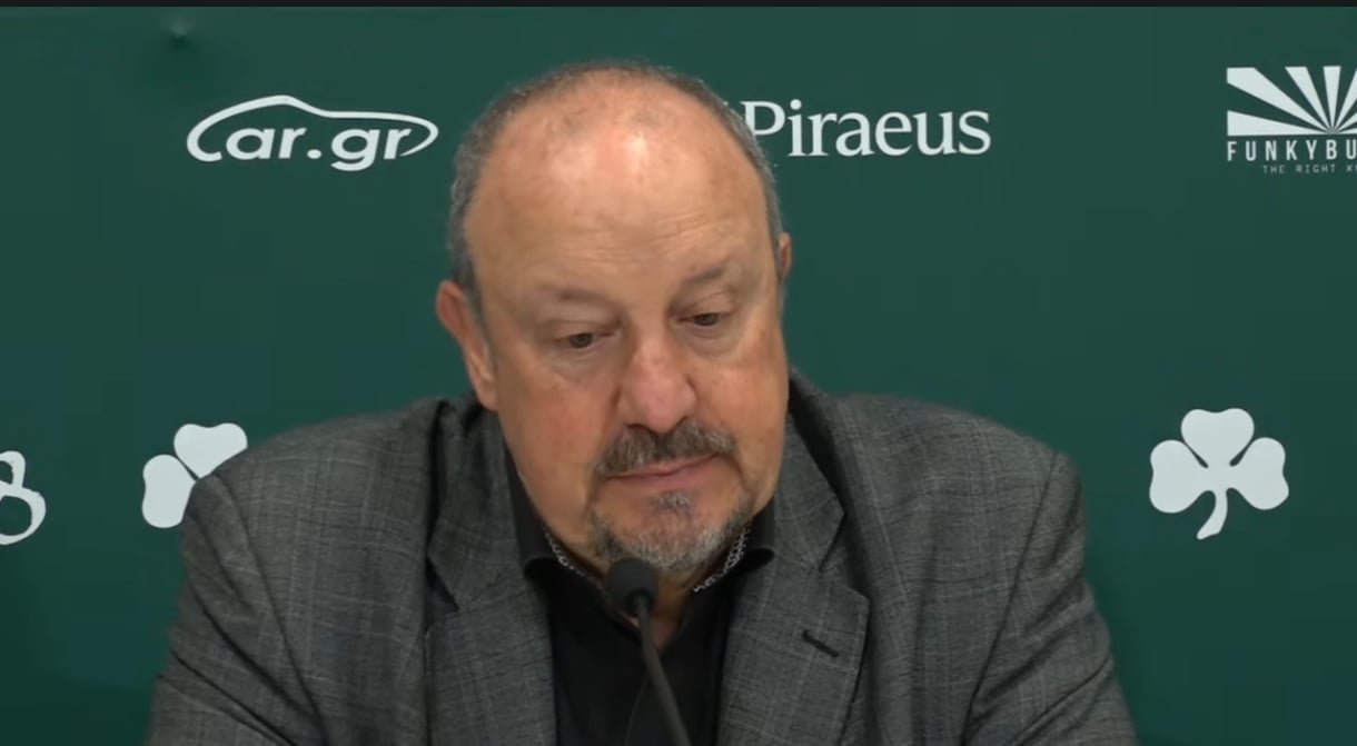 Μπενίτεθ: "Είμαι ο πρώτος που είμαι πάρα πολύ απογοητευμένος" - Οι δηλώσεις στη συν. Τύπου