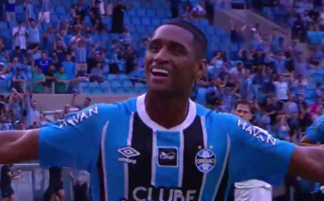 Γκρέμιο: Φοβερή κεφαλιά και γκολ για τον Τετέ στη Βραζιλία (vid)