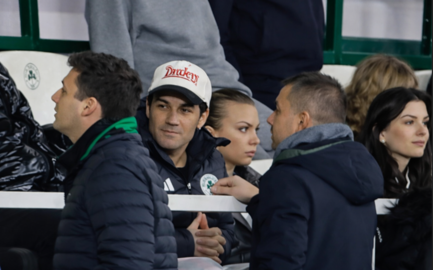 Πήγε στη Λεωφόρο ο Πέτρος Ιακωβίδης για το Παναθηναϊκός - ΑΕΛ