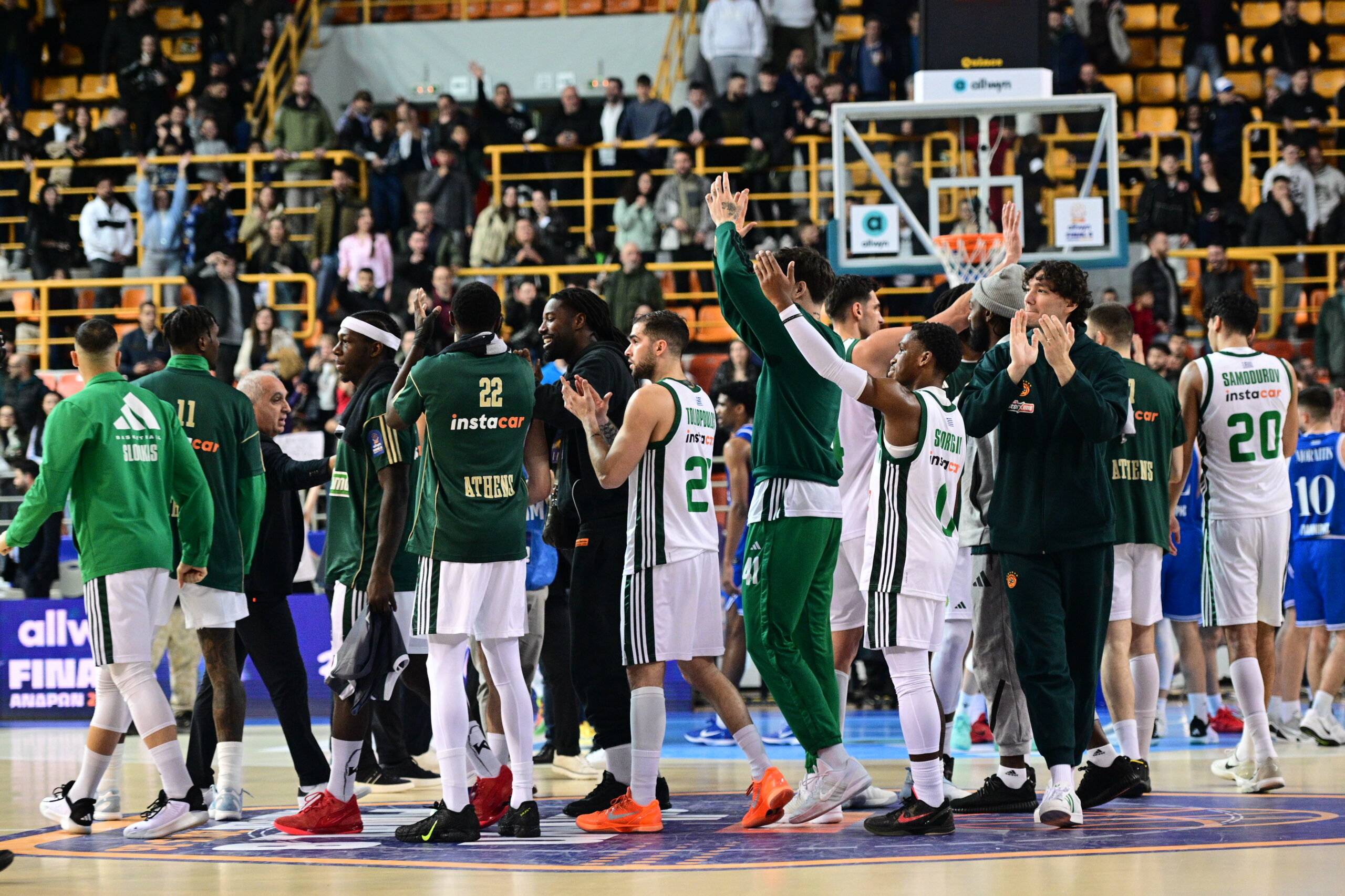 Ηρακλής - Παναθηναϊκός 61-91: Η κριτική των παικτών του Τριφυλλιού