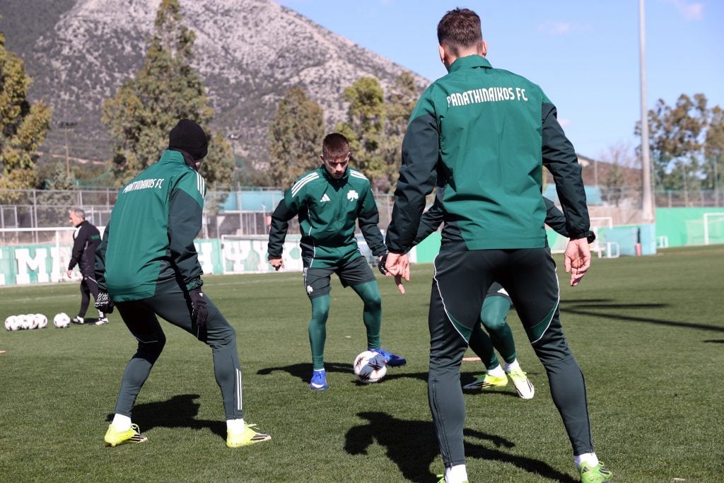 Παναθηναϊκός: Προπόνηση σε δύο γκρουπ - Θετικά νέα με Πελίστρι