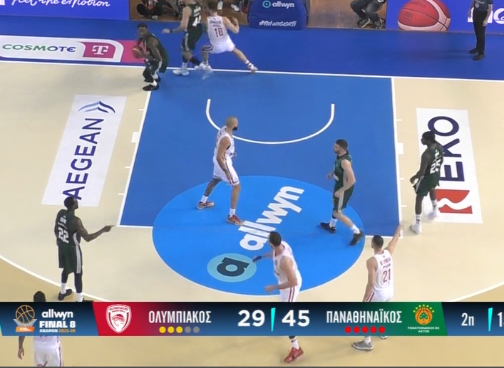 «Ομορφιές»: Ο Ολυμπιακός κυνηγάει το σκορ με... τρία ομαδικα στο β' δεκάλεπτο
