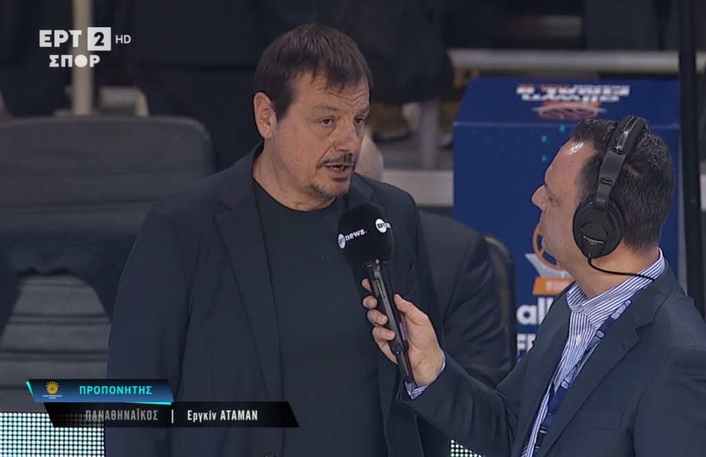 Αταμάν: Οι δηλώσεις στο ημίχρονο του Ολυμπιακός-Παναθηναϊκός