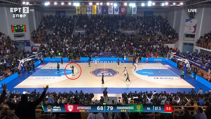 Φωτογραφία: Η χειρονομία-μήνυμα Γκραντ πριν τη λήξη του τελικού