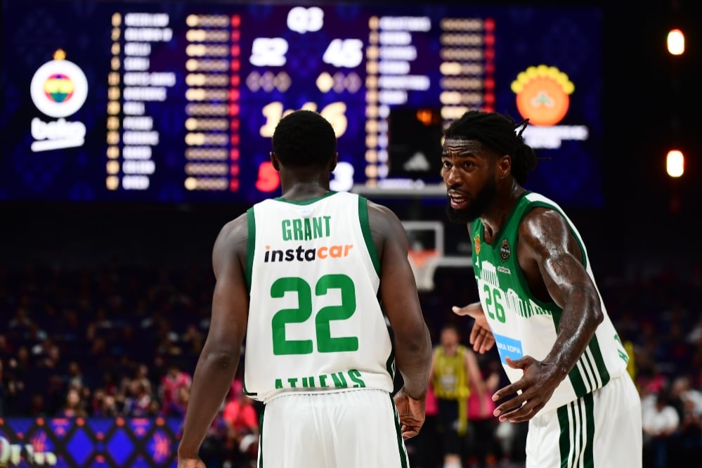 Παναθηναϊκός: Η όμορφη στιγμή Λεσόρ και Γκραντ εκτός παρκέ (vid)