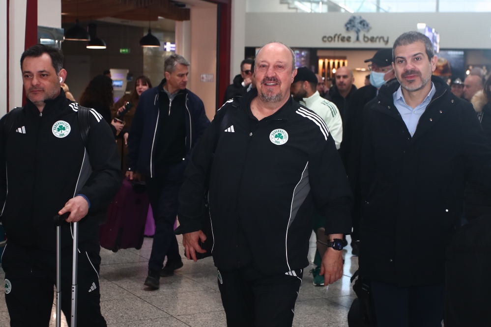 Φωτογραφίες: Η αναχώρηση του Παναθηναϊκού για τη ρεβάνς με τη Πλζεν