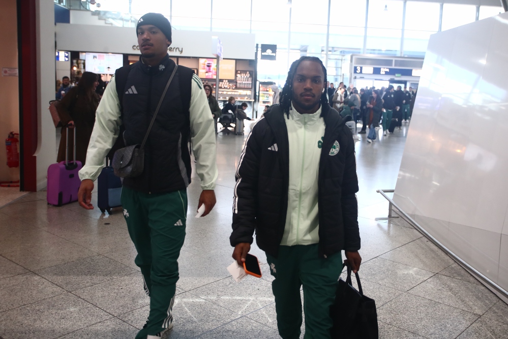 Φωτογραφίες: Η αναχώρηση του Παναθηναϊκού για τη ρεβάνς με τη Πλζεν