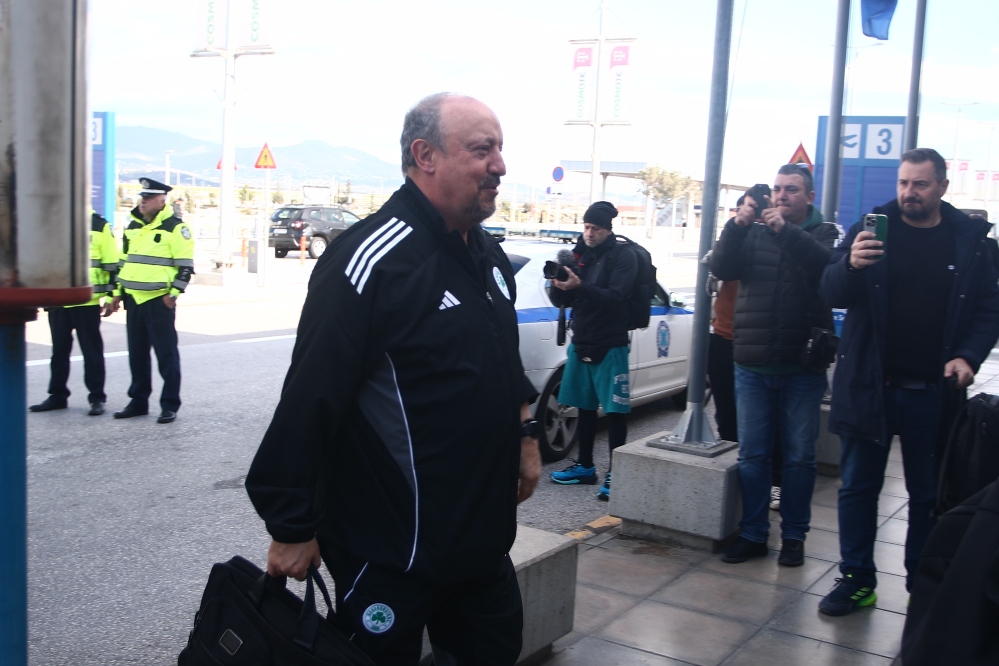 Φωτογραφίες: Η αναχώρηση του Παναθηναϊκού για τη ρεβάνς με τη Πλζεν