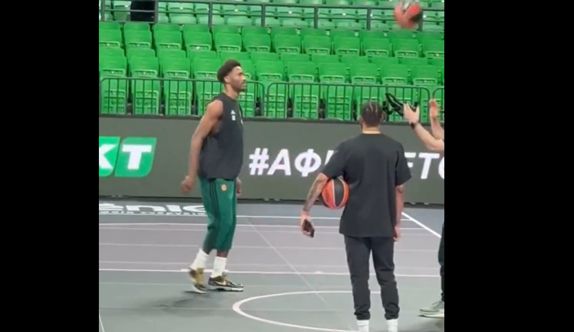 Παναθηναϊκός: Το ιδιαίτερο «τελετουργικό» του Χέιζ-Ντέιβις πριν την Παρί στο ΟΑΚΑ