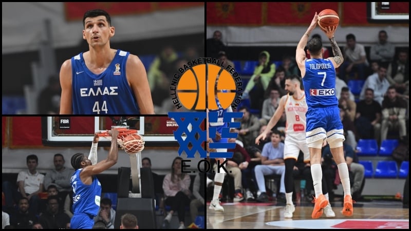 Τεράστιος Τολιόπουλος, οδήγησε την Εθνική στο μεγάλο «διπλό»