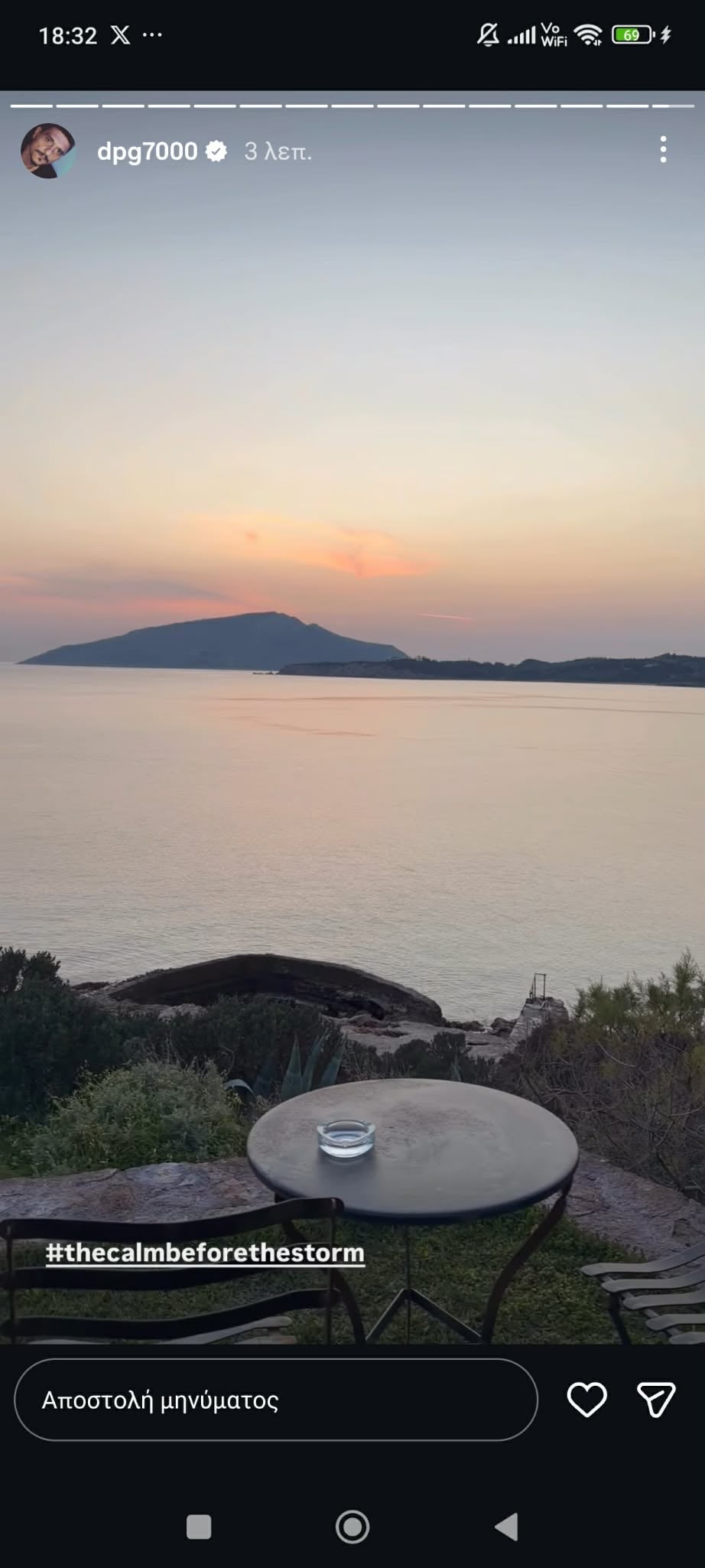 «Μήνυμα» με καταιγίδα από τον Δημήτρη Γιαννακόπουλο! (pic)