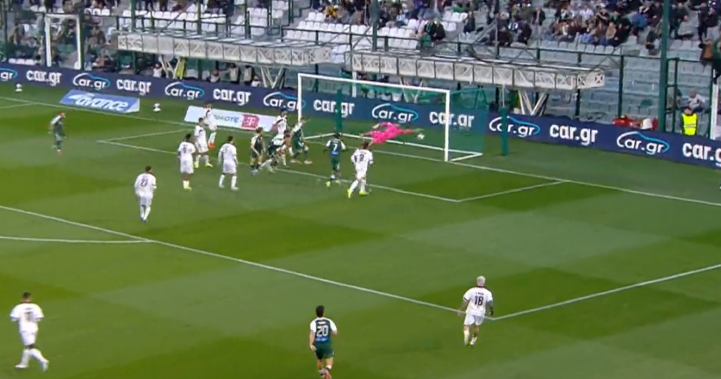 Παναθηναϊκός - ΟΦΗ: Κεφαλιά Γεντβάι και γρήγορο προβάδισμα - Δείτε το γκολ (vid)