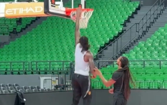 Παναθηναϊκός: Άρχισε τα καρφώματα ο Λεσόρ - Βίντεο από την προπόνηση (vid)