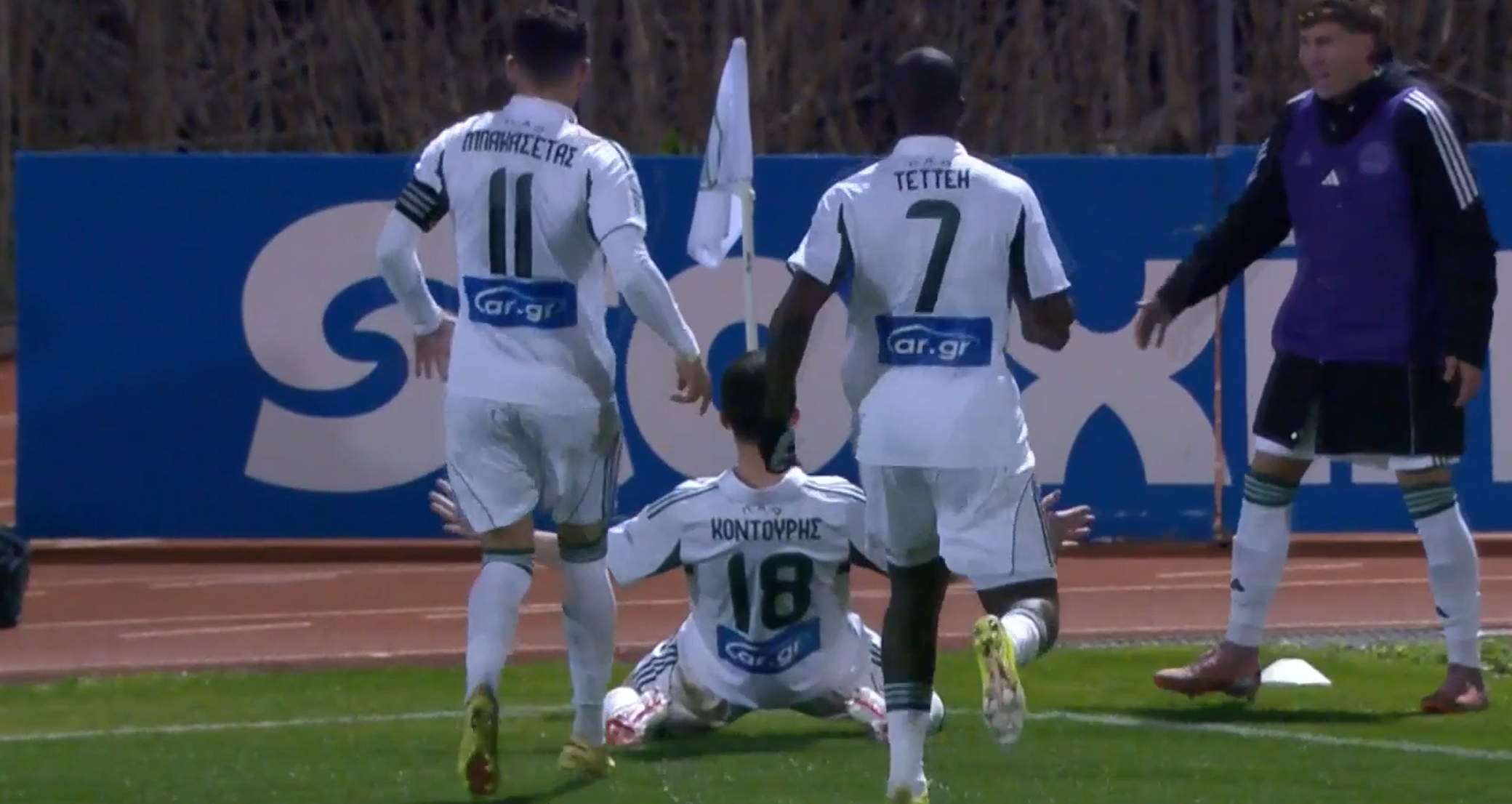 Λεβαδειακός - Παναθηναϊκός: «Τρίτο» από τον Κοντούρη - Δείτε το γκολ (vid)