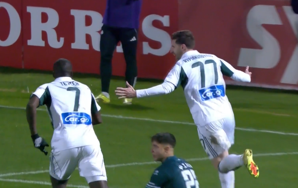 Λεβαδειακός - Παναθηναϊκός: Playstation... Πελίστρι-Κυριακόπουλος και 1-4 - Δείτε το γκολ (vid)