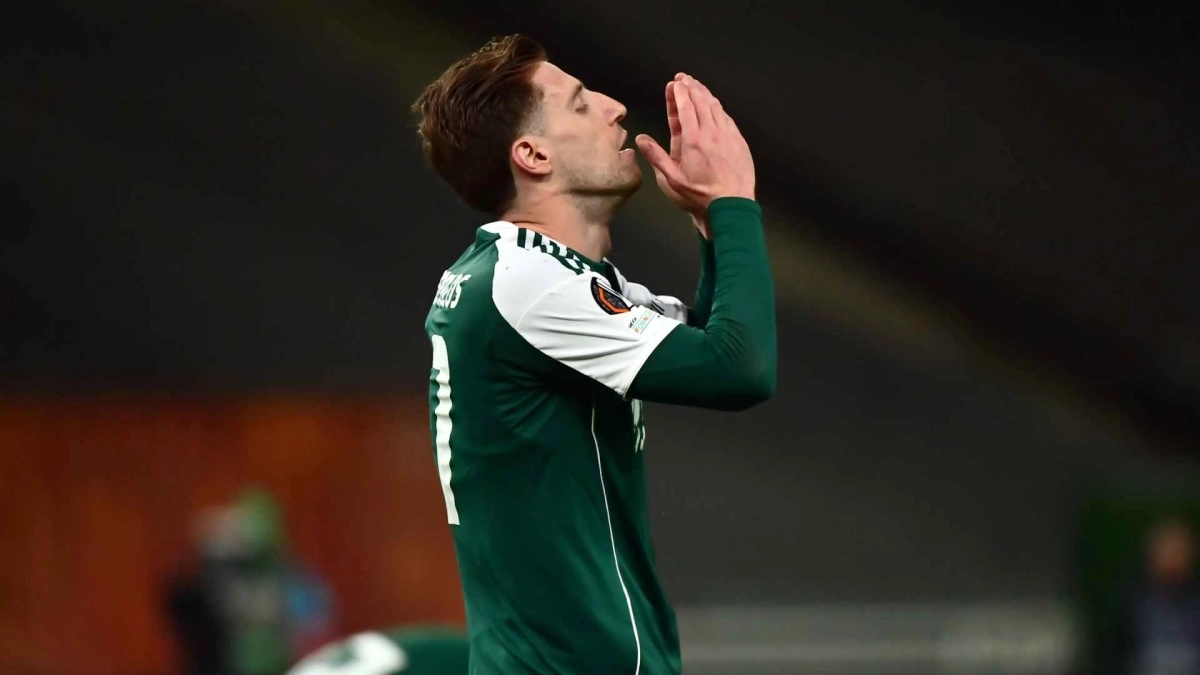 Παναθηναϊκός - Μπέτις: Ο Κυριακόπουλος αστόχησε από καλή θέση (vid)