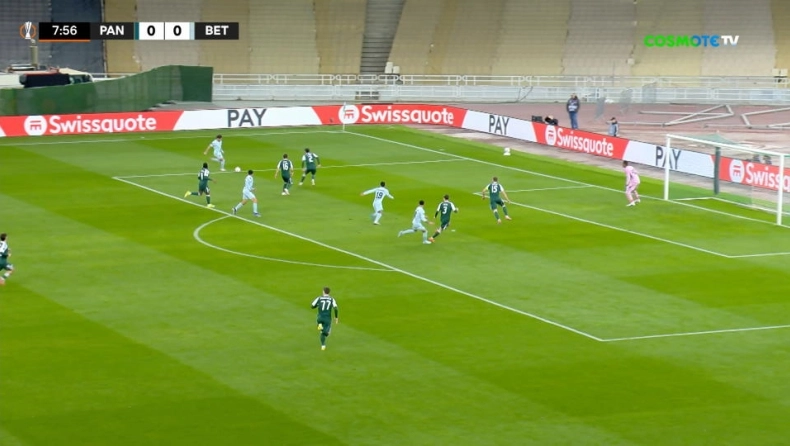 Tεράστια επέμβαση του Λαφόν σε κεφαλιά του Ερνάντες, κράτησε το μηδέν στο ματς με την Μπέτις! (vid)