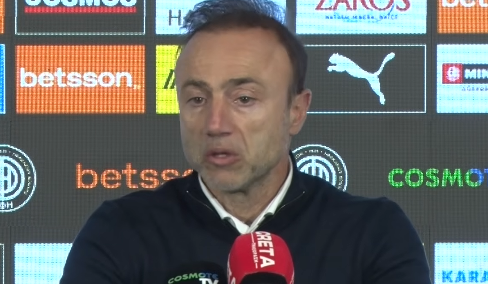 Κόντης: «Έχουμε φάει 45 γκολ - Δεν μπορώ να το χωνέψω» (vid)