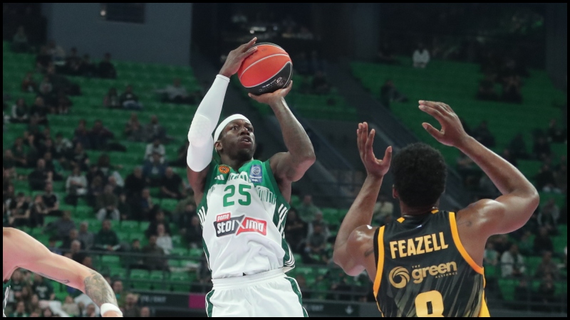 Παναθηναϊκός - ΑΕΚ: Οι πόντοι των παικτών στο ημίχρονο (pic)