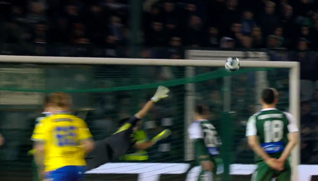 Παναθηναϊκός - Παναιτωλικός: Το επικίνδυνο σουτ του Ματσάν (vid)