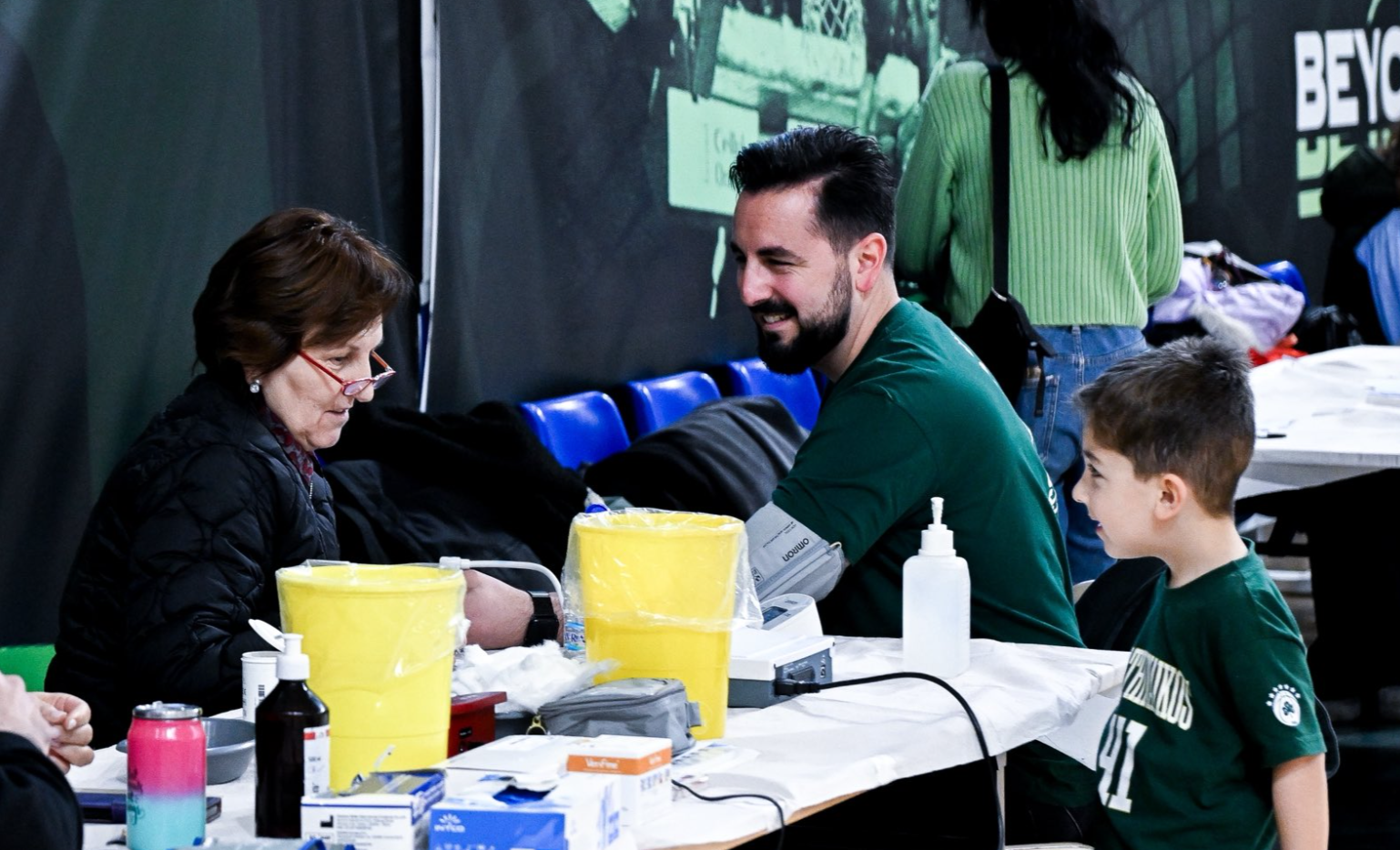 Παναθηναϊκός: Συγκλονιστική ανταπόκριση στη δράση εθελοντικής αιμοδοσίας