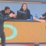 Απίθανη: Η Τσαρούχα δεν άφησε τον Ιτούδη να χαιρετήσει τον Ταμπελίνι πριν τελειώσει το ματς με την Παρί (vid)