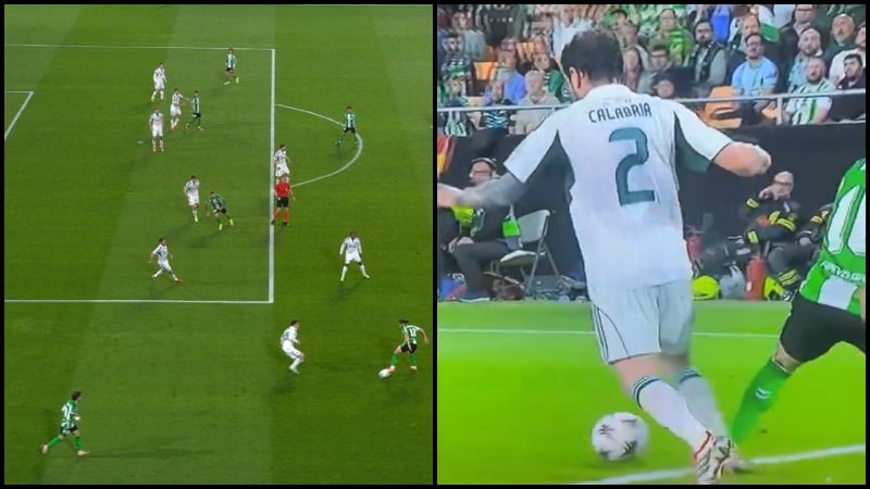 Διπλό «σκάνδαλο» στο 2-0 της Μπέτις: Φάουλ στον Καλάμπρια και... οφσάιντ (pic-vid)