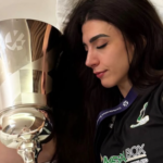 Παναθηναϊκός - Βαλεφόλια: Ποια αθλήτρια κοιμήθηκε με το τρόπαιο (pic)