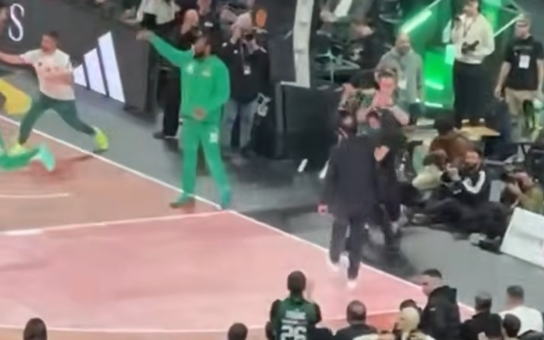 Παναθηναϊκός: Η είσοδος του Αταμάν και η αποθέωση του κόσμου (vid)