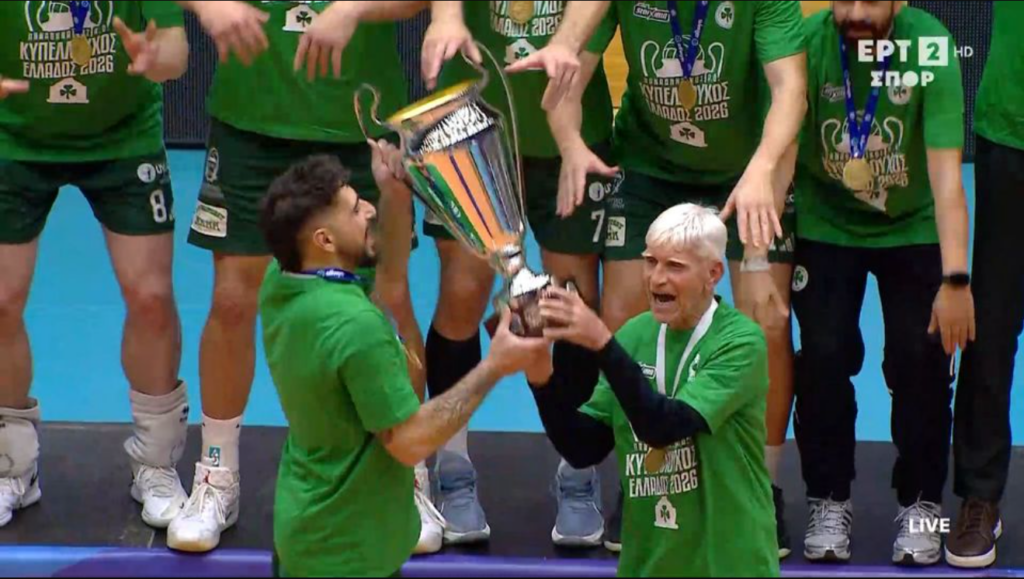 Η απονομή του Κυπελλούχου Παναθηναϊκού (vid)