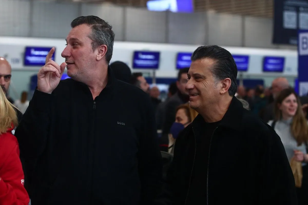 Συνάντηση Ολυμπιακού – Παναθηναϊκού στο αεροδρόμιο!