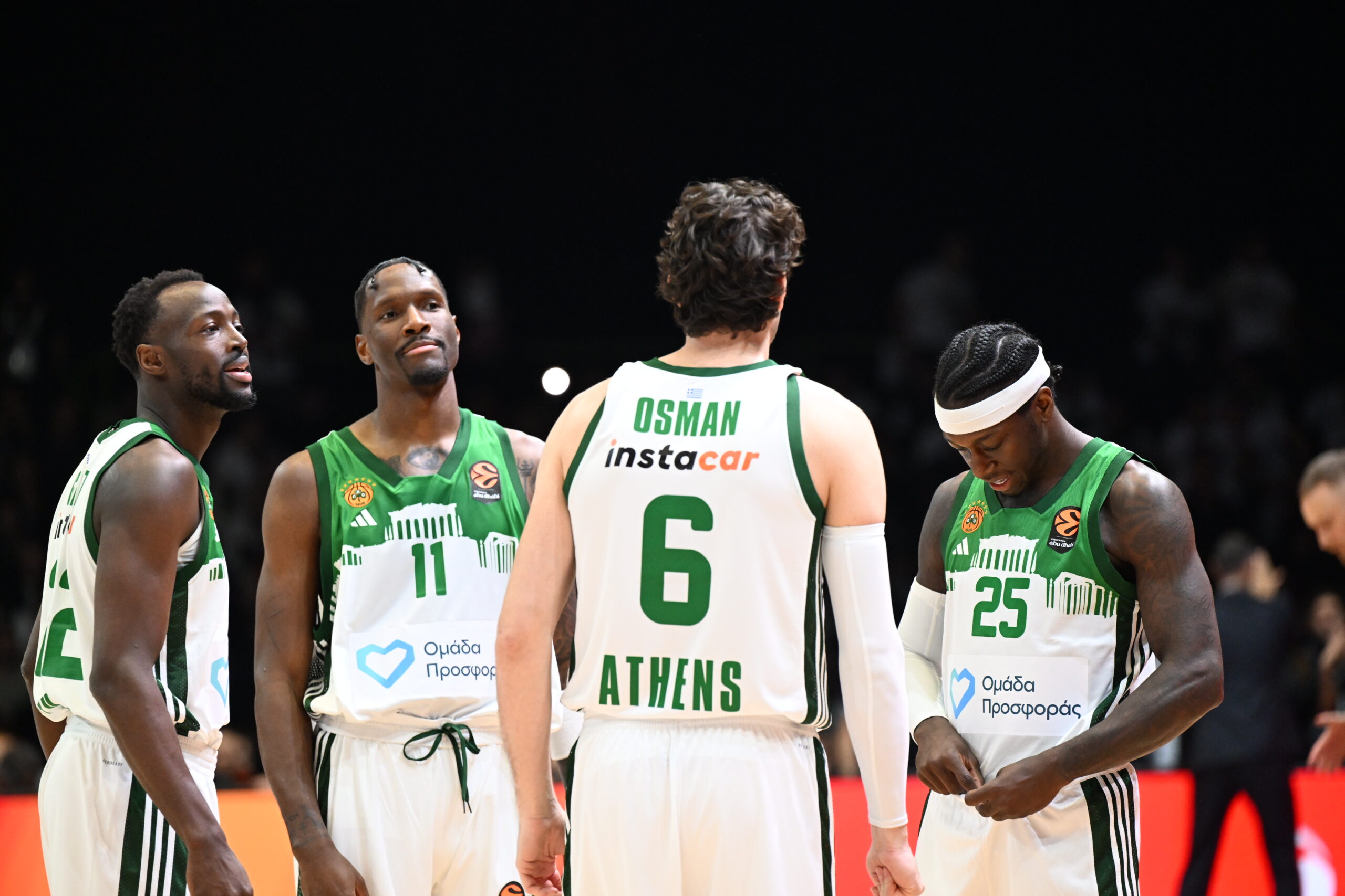 Ντουμπάι BC-Παναθηναϊκός 50-47: Οι πόντοι των παικτών στο ημίχρονο