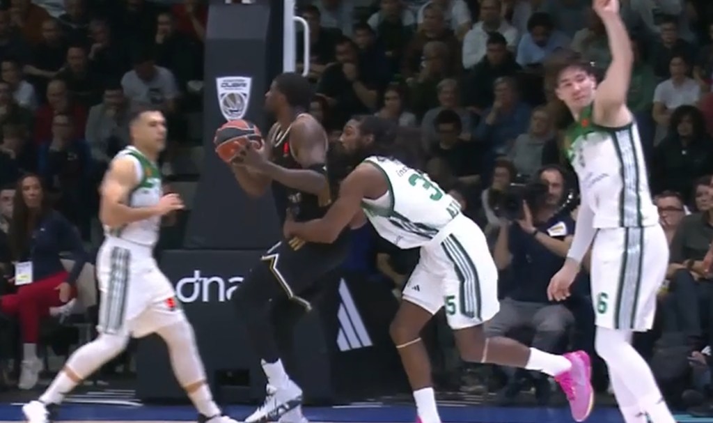 Ντουμπάι BC - Παναθηναϊκός: Το αντι-αθλητικό του Φαρίντ στον Μπέικον (vid)