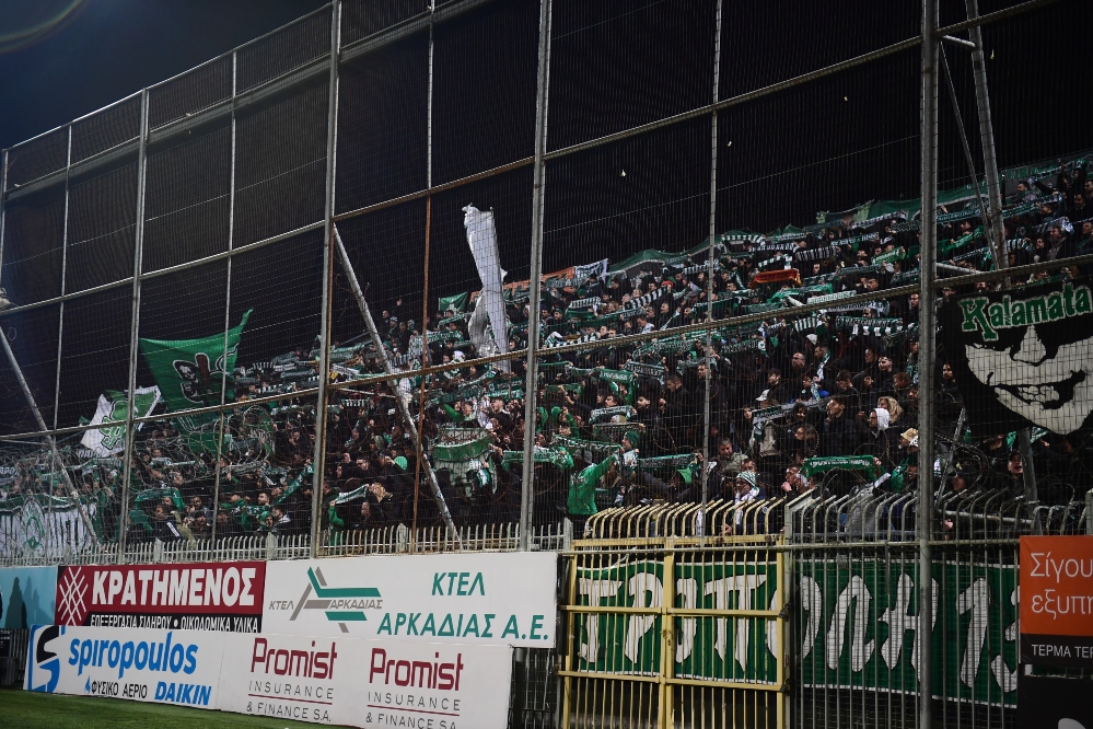 Παναθηναϊκός: Πρόστιμο μετά το ματς στην Τρίπολη
