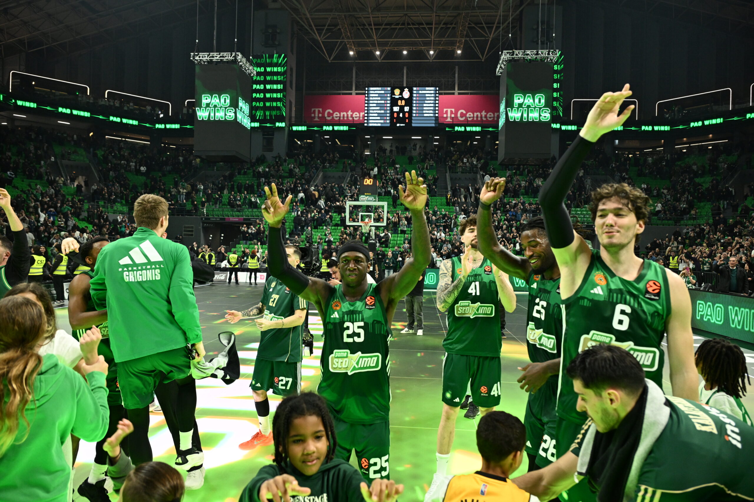 Τόσο κόσμο είχε το Παναθηναϊκός-Μονακό, η επίσημη καταμέτρηση