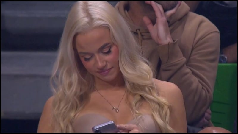 Γκαμπίγια Καραμπινάιτε: Ποια είναι η ξανθιά φίλαθλος από το Παναθηναϊκός-Μονακό (pics)