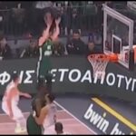 Παναθηναϊκός - Μονακό: Τρίποντο ο Γκριγκόνις, πανηγύρισε όλο το γήπεδο! (vid)