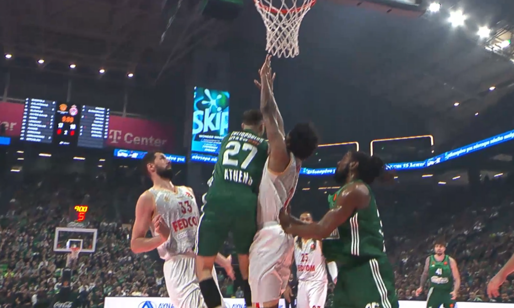 Παναθηναϊκός - Μονακό: «Χόρεψε» τον Μίροτιτς ο Τολιόπουλος (vid)