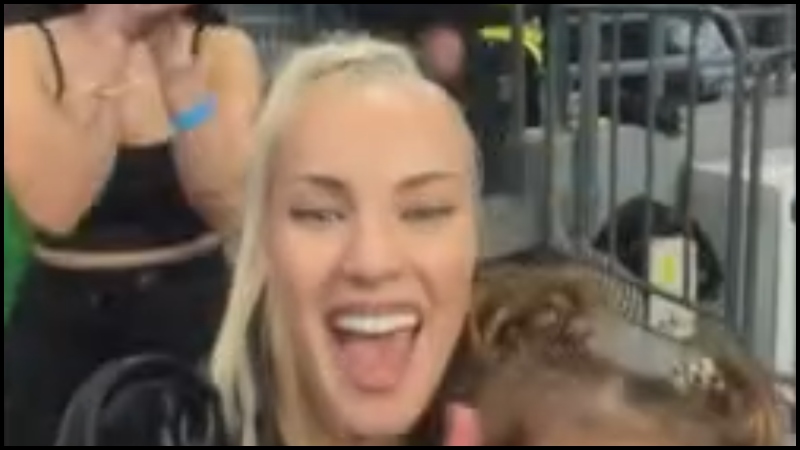 Πανηγύρισε τη νίκη του Παναθηναϊκού η Τζούλια Νόβα (pic)