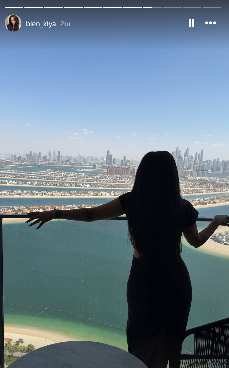 Παναθηναϊκός: Στο Ντουμπάι η σύντροφος του Κέντρικ Ναν (pics)