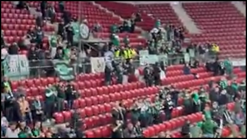 Χάποελ - Παναθηναϊκός: Από νωρίς στο γήπεδο οι οπαδοί του Τριφυλλιού