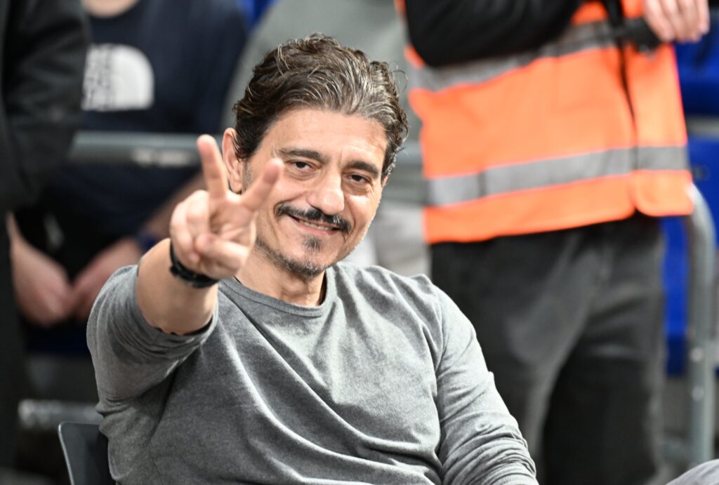 Μπαρτσελόνα - Παναθηναϊκός: Οι αντιδράσεις του Γιαννακόπουλου στο πρώτο ημίχρονο (pics)