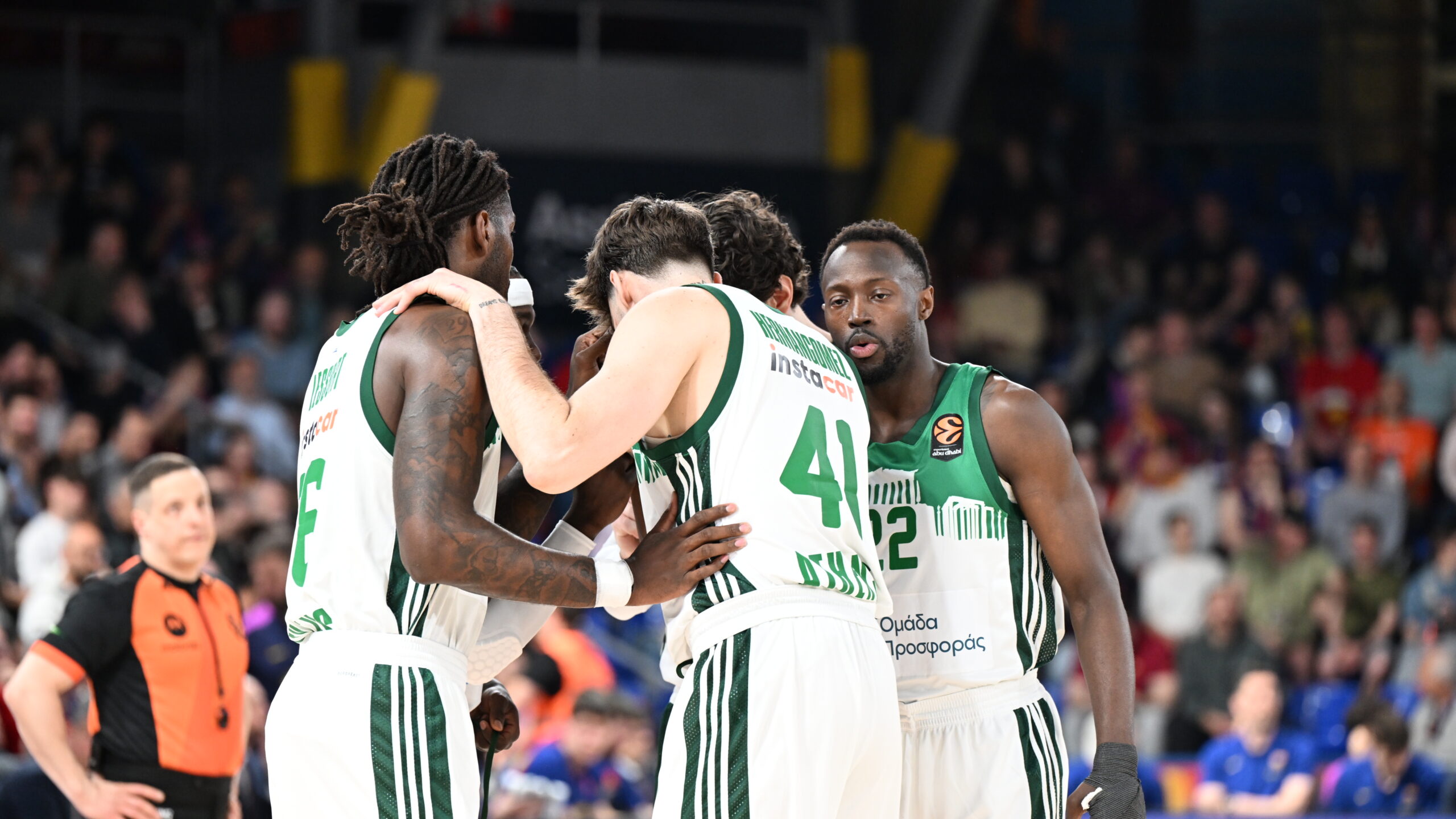 Μπαρτσελόνα-Παναθηναϊκός 38-55: Οι πόντοι των παικτών στο ημίχρονο